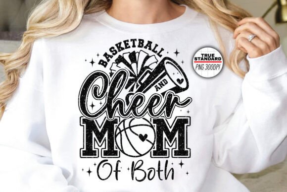 Basketball Cheer Mom of Both Graphics and T-Shirt Designs Review