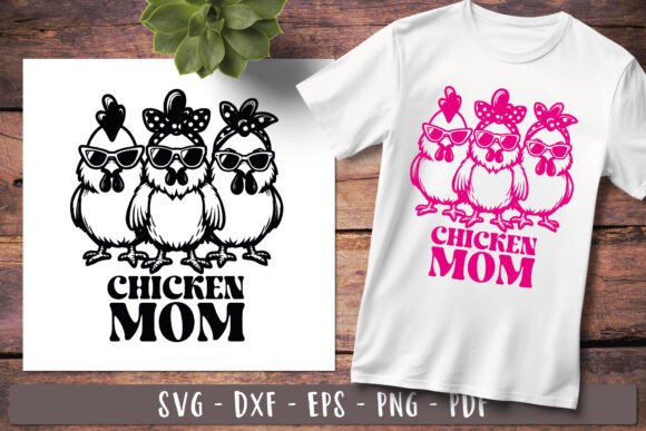 Chicken Mom Funny Chicken Svg Review