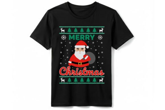 Meowy Christmas Cat T-shirt Graphics and T-Shirt Designs Review