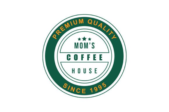 Mom’s Coffee House Vintage Badge: Graphics and T-Shirt Designs Review