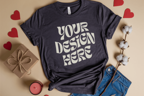 Valentine s Day C1717 Flat Lay Mockup Review